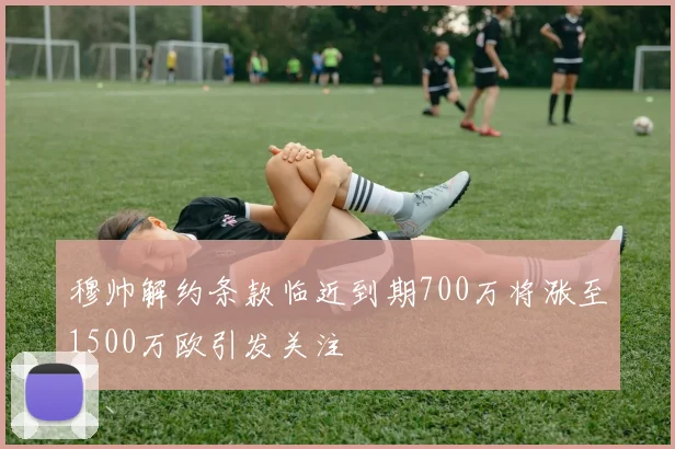 穆帅解约条款临近到期700万将涨至1500万欧引发关注